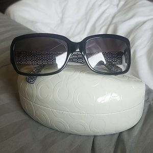 Black Coach Sunglasses